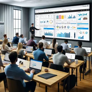 Imagem do curso Power BI focado para o seu dia a dia