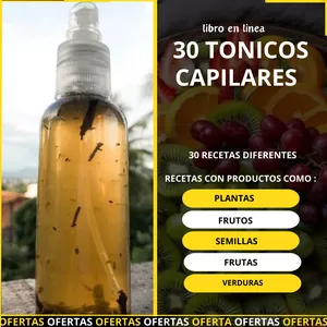Imagen de portada para Ebook Tonicos capilares 