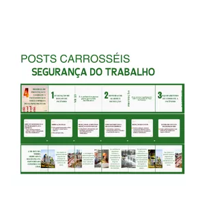 Imagem de capa para o Curso online Pack Canva POSTS CARROSSÉIS SEGURANÇA DO TRABALHO
