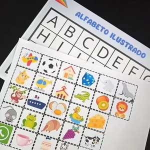 Imagem de capa para o Ebook ALFABETO ILUSTRADO