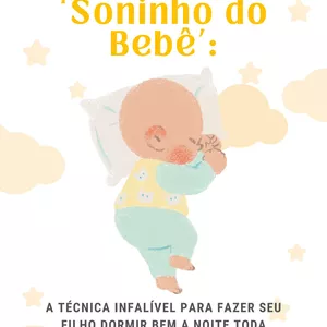 Imagem de capa para o Ebook Método ‘Soninho do Bebê’: