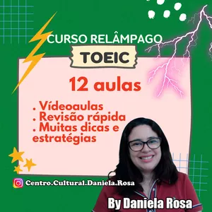 Imagem do curso Curso Relâmpago TOEIC de 12 aulas - Listening & Reading