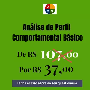 Imagem de capa para o Curso online Relatório de Perfil Comportamental Básico - DISC 