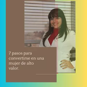 Imagen de portada para Ebook 7 Pasos para convertirte en una mujer de alto valor