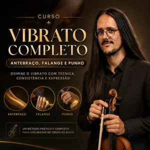 Imagem do curso Vibrato Completo: Antebraço, Falange e Punho