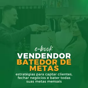 Imagem de capa para o Ebook Vendedor Batedor de Metas