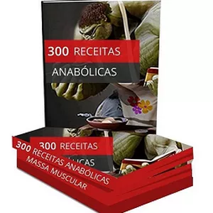 Imagem de capa para o Ebook 300 Receitas Anabólicas 