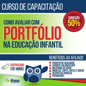 Imagem de (Cód 02) Como Avaliar com Portfólio na Educação Infantil criado por Reggi Resultados Educacionais na hotmart