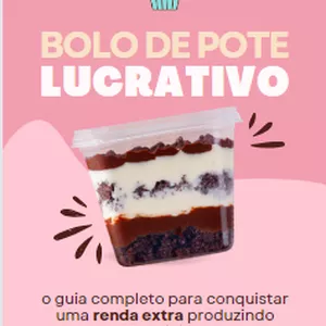 Imagem de capa para o Ebook Bolo de Pote de Sucesso 