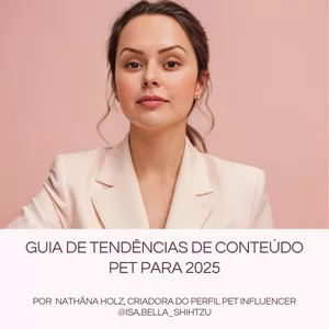 Imagem de capa para o Ebook Guia de Tendências de Conteúdo Pet para 2025