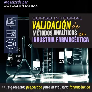 Imagen de portada para Curso online Validación de Métodos Analíticos en Industria Farmacéutica