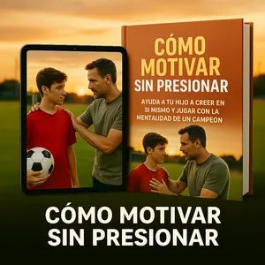Imagen de portada para Ebook Cómo Motivar sin Presionar — Mini Guía para Padres de Jóvenes Futbolistas