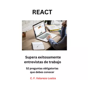 Imagen de portada para Ebook Supera exitosamente entrevistas de trabajo REACT
