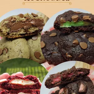 Imagem de capa para o Ebook E-book de cookies recheados 