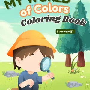 Cover image for Ebook My World of Colors Coloring Book