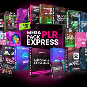 Imagen de portada para Curso online Mega Pack PLR Express