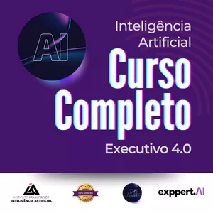 Imagem de capa para o Curso online Curso Completo de IA - Executivo 4.0 