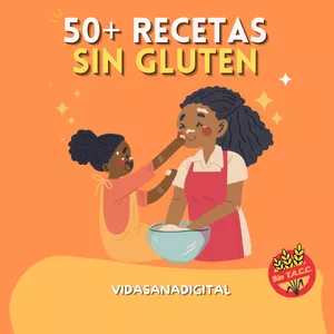 Imagen de portada para Curso online Vida Sana: 50+ Recetas Sin Gluten