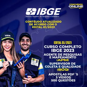 Imagem do curso Curso do IBGE APM E SCQ 2023