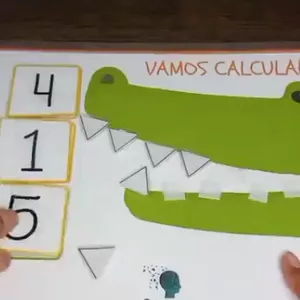 Imagem de capa para o Ebook Jacaré da matemática 