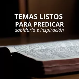 Imagem de capa para o Ebook  +  TEMAS LISTOS PARA PREDICAR – SABIDURÍA Y INSPIRACIÓN