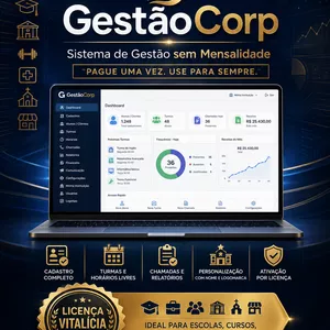 Imagem do curso GestãoCorp: Simplificando a Administração de Escolas, Cursos e Empresas
