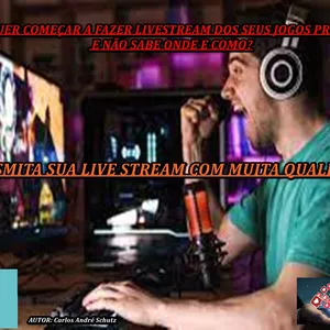 Imagem do curso SEJA UM STREAMER DE SUCESSO ENVIANDO SUA LIVE COM MAIS QUALIDADE