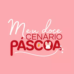Imagem de capa para o Curso online Meu Doce Cenário - Pascoa