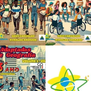 Imagem de capa para o Ebook COMBO ENSINO MÉDIO VOL.1 GEO ADAPTADAS CURRÍCULO PAULISTA 2025