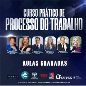 Imagem de capa para o Curso online CURSO PRÁTICO DE PROCESSO DO TRABALHO