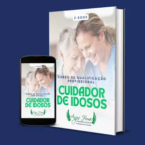 Imagem de capa para o Ebook Curso De Qualificação Profissional Cuidador de Idosos