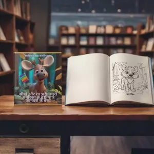 Cover image for Ebook रंग भरने वाली किताबों का पैक:प्यारे बेबी जानवर / पैक 2 — न्यू वर्ल्ड: उत्तरी अमेरिका, दक्षिणी अमेरिका, मध्य अमेरिका, ओशिनिया और ध्रुवीय जानवर (कलेक्शन 20) (PDF और EPUB)/ Pack of Hindi coloring books of New World baby animals / 