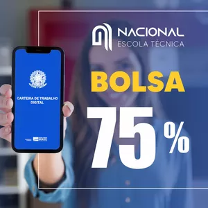 Imagem de capa para o Curso online CURSO TÉCNICO - BOLSA 75% - NACIONAL