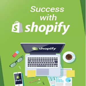 Imagem de capa para o Ebook Sucesso com Shopify