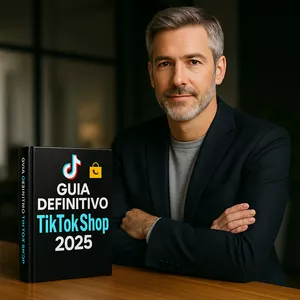 Imagem de capa para o Ebook Tik Tok Shop 2025 Guia definitivo 