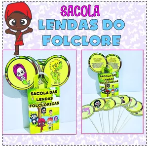 Imagem de capa para o Ebook Sacola das Lendas do Folclore