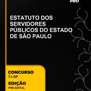 Imagem do curso Estatuto dos Funcionários Públicos Civis do Estado de São Paulo - Tribunal de Justiça de São Paulo (TJ-SP)