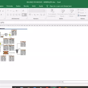 Imagem de capa para o Curso online Planilha Modelo Balanço de Massas - Mineração