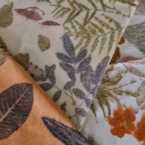 Impressão botânica - estamparia com plantas 