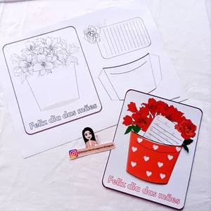 Imagem de capa para o Curso online Arquivo Dia Das Mães / Vaso De Flores.