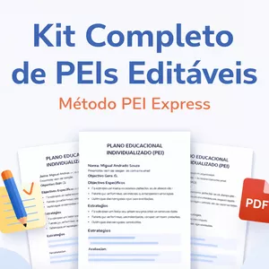 Imagem de capa para o Ebook Kit Completo de PEIs Editáveis – Método PEI Express