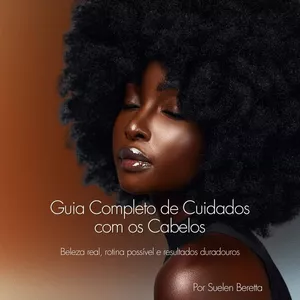 Imagem de capa para o Ebook Guia Completo de Cuidados com os Cabelos