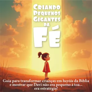 Imagem de capa para o Ebook Criando Pequenos Gigantes da Fé