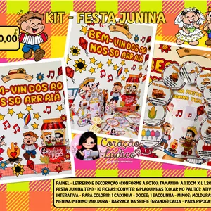 Imagem de capa para o Ebook 💛Kit 2 - Festa Junina 