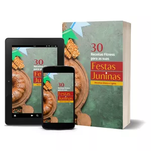Imagem de Ebook 30 Receitas Fitness, Diets e Lights para as suas Festas Juninas criado por Allan Mkt Jurídico  na hotmart