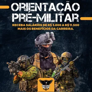 Imagem de capa para o Curso online Orientação Pré Militar