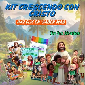 Imagen de portada para Ebook Kit Creciendo con Cristo más 4 bonos de regalo 