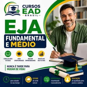 Imagem do curso EJA FUNDAMENTAL E MÉDIO
