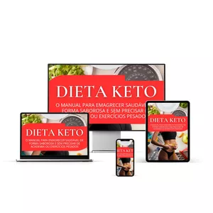Imagem de capa para o Ebook Dieta Keto - Acelerando a Transformação com a Dieta Cetogênica