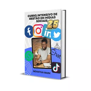 Imagem de capa para o Ebook Guia de Gestão em Mídias Sociais 25